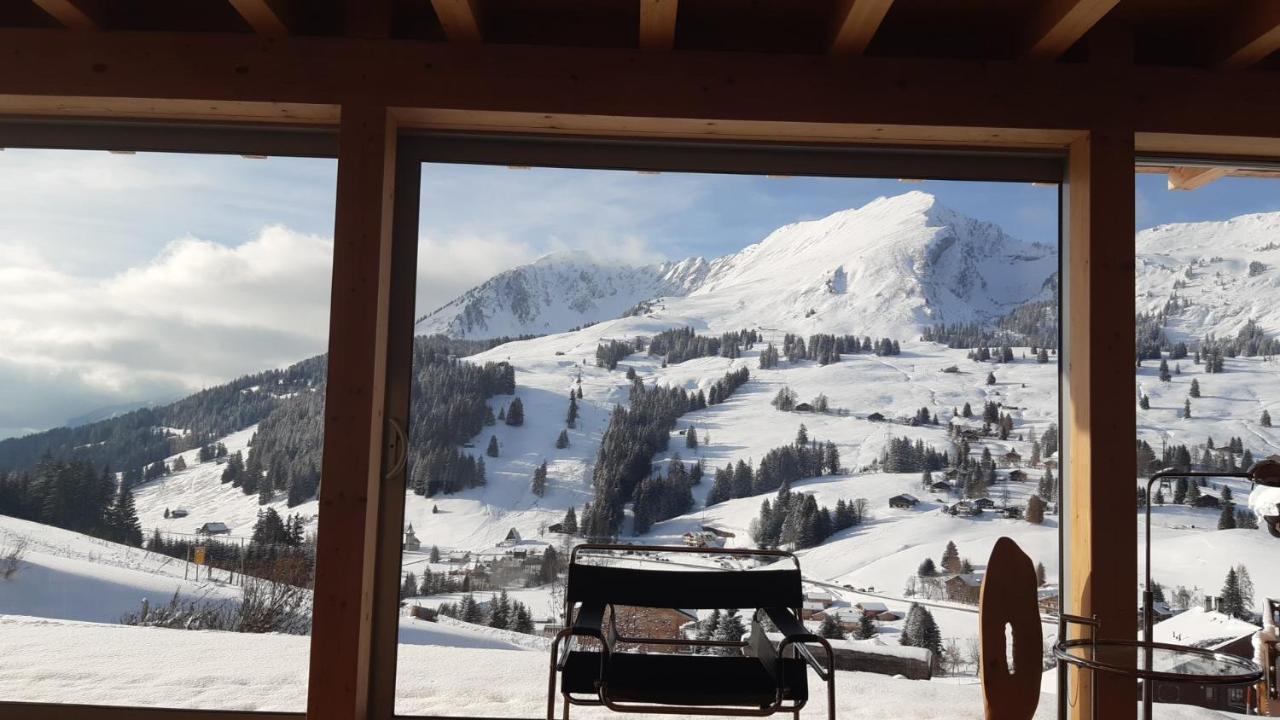 Alpine Dream Chalet With Spa Close To Lake Geneva Les Mosses Exterior foto