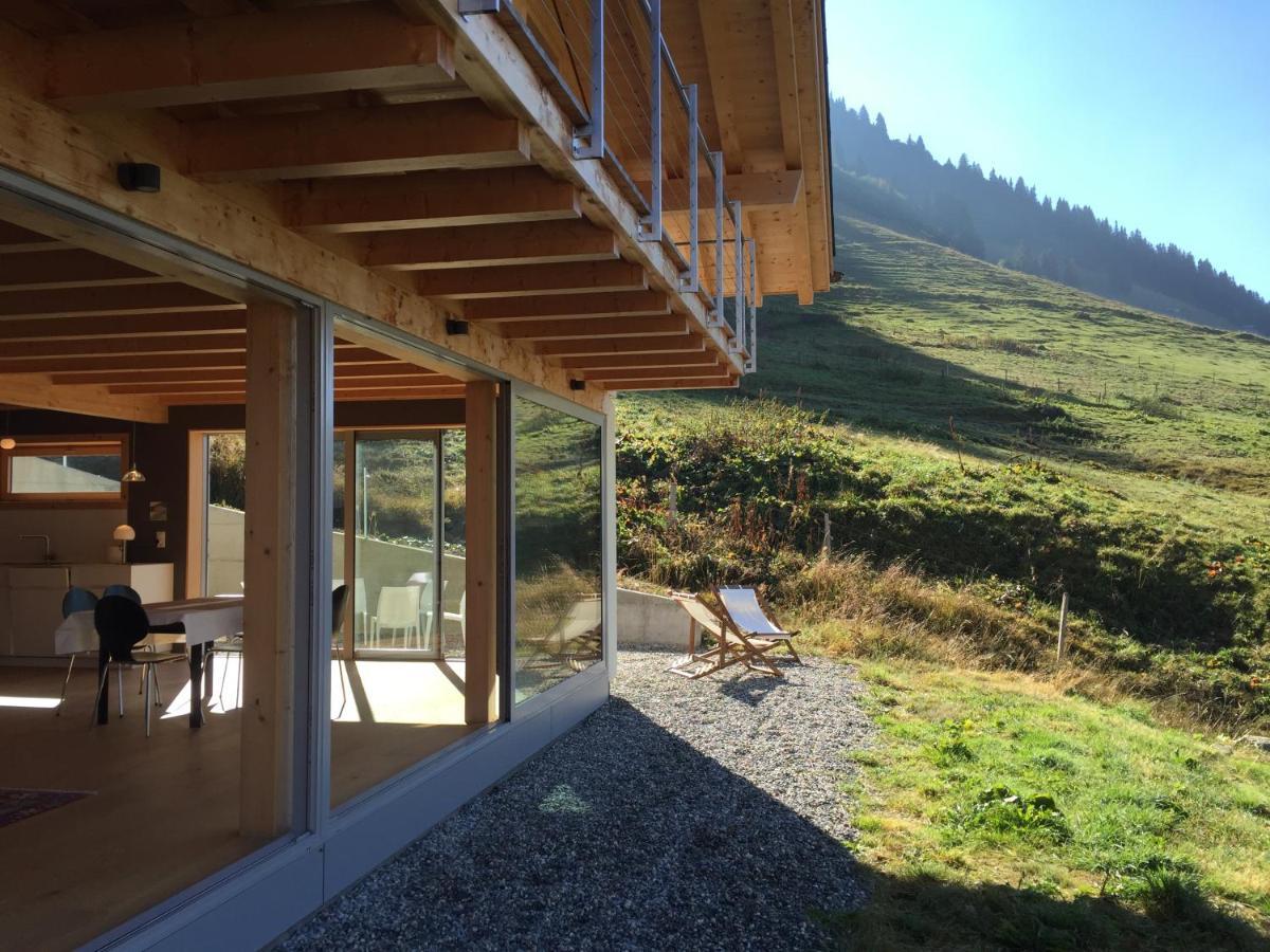 Alpine Dream Chalet With Spa Close To Lake Geneva Les Mosses Exterior foto